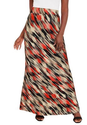 Jessica London Women’s Plus Size Everyday Knit Maxi Skirt - Image 10