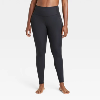 Women's Brushed Sculpt Curvy High-Rise Pocketed Leggings 28" - All In Motion™ - Image 2
