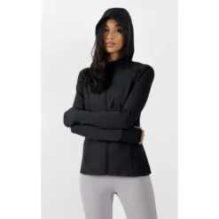 Yogalicious - Women's Slim Fit Hooded Track Jacket
