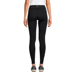 Lands' End Women's Active High Rise Compression Slimming Pocket Leggings