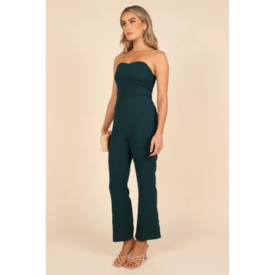 Petal And Pup Womens Nadia Strapless Jumpsuit - Image 4