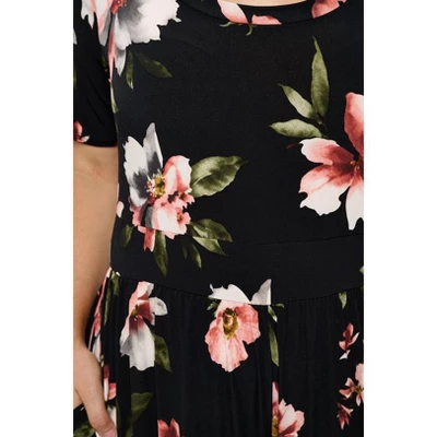 WEST K Women's Jana Plus Size Short Sleeve Knit Jumpsuit - Image 3