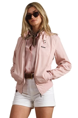 Members Only Women's Classic Iconic Racer Jacket ( Slim Fit ) - Image 9