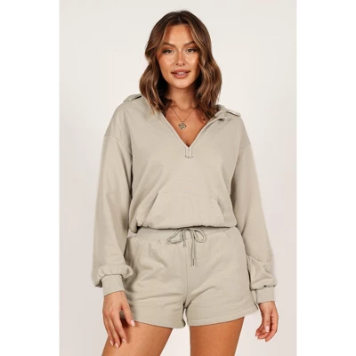 Petal And Pup Womens Jacqui Hooded Romper - Image 8