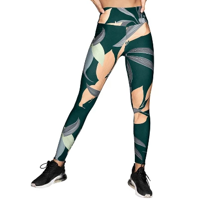 Leonisa Graphic Active Moderate Shaper Legging - Made Of Recycled Plastic - - Image 5