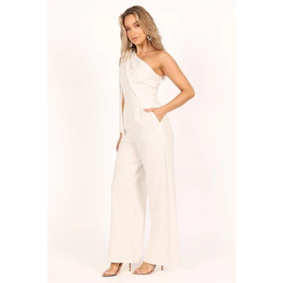 Petal And Pup Womens Sadie One Shoulder Jumpsuit - Image 3